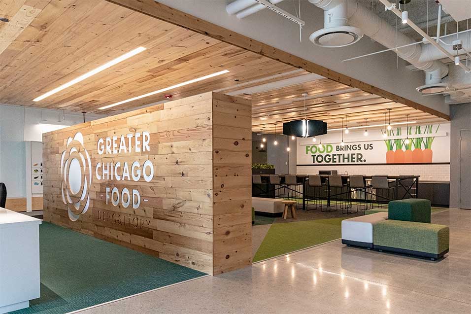 Greater Chicago Food Depository interior